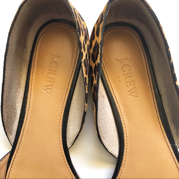 ***SOLD*** J. Crew Cheetah / Leopard Print Flats - Picture 3 of 7